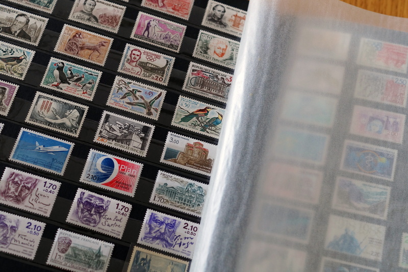 stamp, philately, publication, collection, wall, communication, shape, design, multi colored, 5K, window, postage, indoors, abundance, post, glass - material