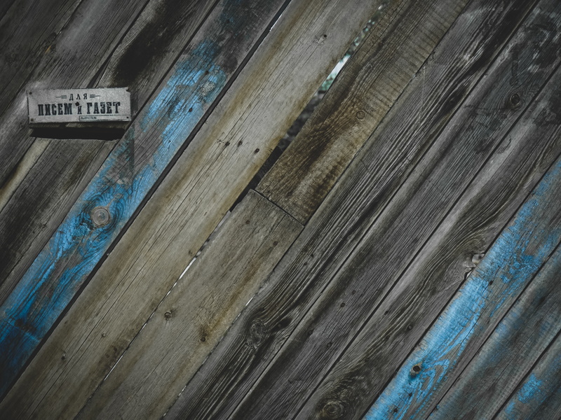 the fence, 5K, mail, grey, Board, plate, blue
