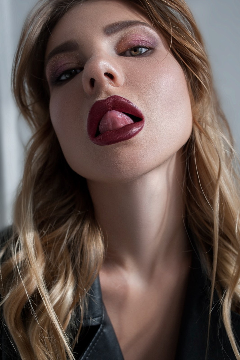 720P, tongues, women, face, model