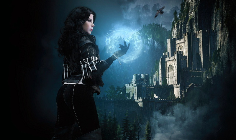 Yennefer of Vengerberg, Cosplay, Brunette, 720P, The Witcher 3: Wild Hunt, Women
