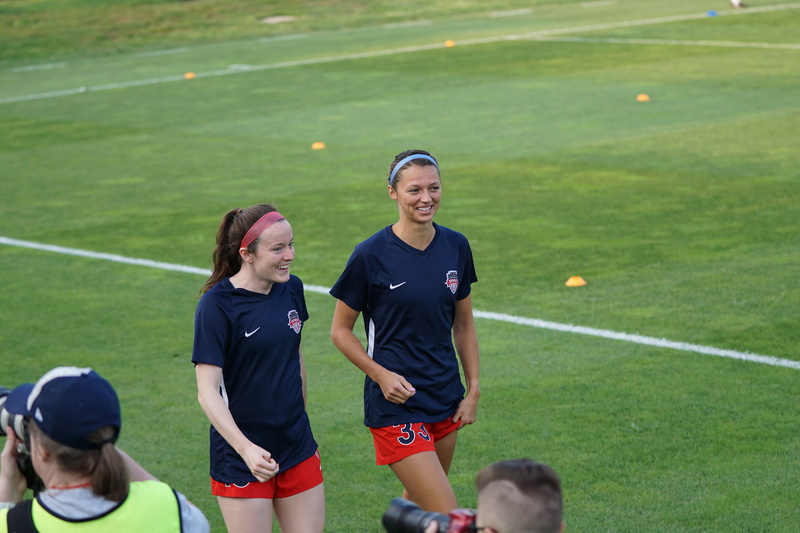 day, sport, three quarter length, people, lifestyles, males, boyds, nwsl, 5K, washington spirit, leisure activity, women, group of people, mid adult, boys