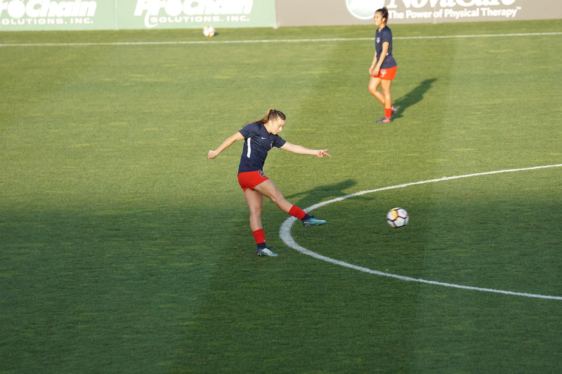 playing, united states, athlete, soccer, two people, high angle view, skill, grass, ball, clothing, 5K, sport, soccer ball, full length, day, childhood