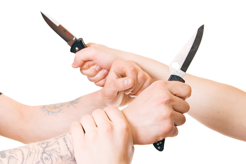 apparatus, wrestling, training, human hand, hold, attack, warning sign, karate, body part, people, implement, knife - weapon, violence, pierce, aggression