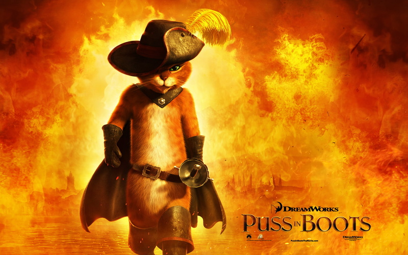 1080P, boots, puss, movie, 2011