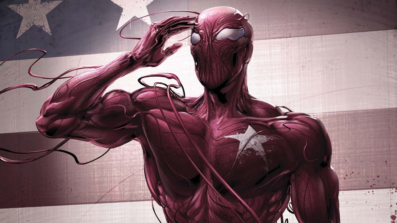 digital art, Marvel Comics, 1080P, Spider-Man, Carnage, artwork