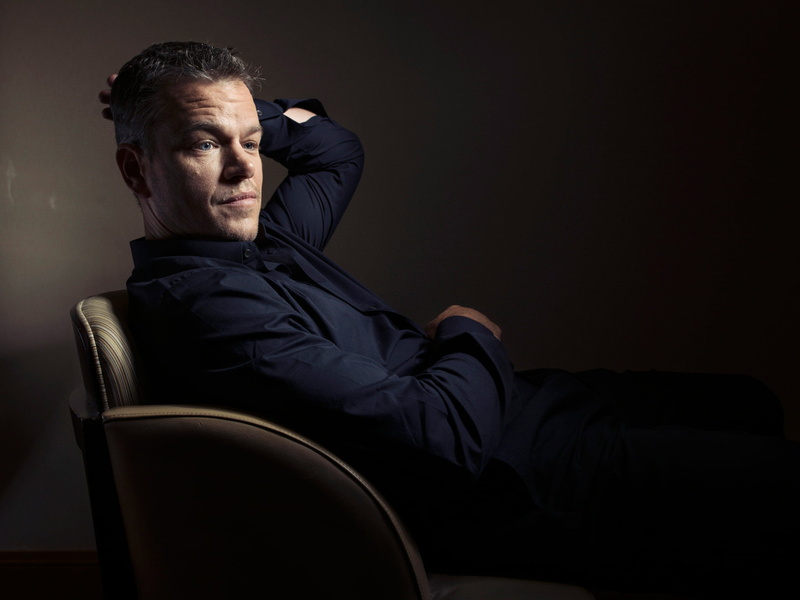 for the film, photographer, photoshoot, sitting, Toronto International Film Festival, Matt Damon, in the chair, The Martian, Victoria Will, 1080P, Martian