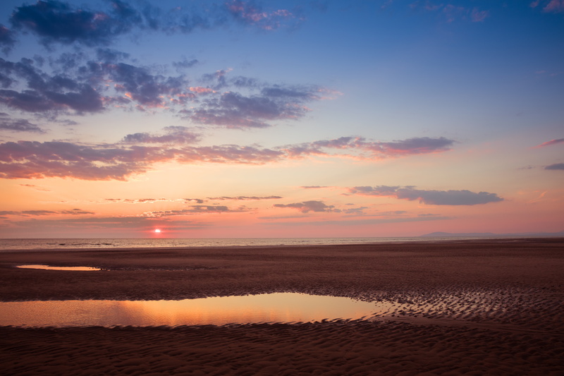 shore, land, sky, cloudy, blue, outdoors, sunlight, mountain, water, sunrise, dark, scenics - nature, idyllic, clouds, sand, nature, golden, white, low tide