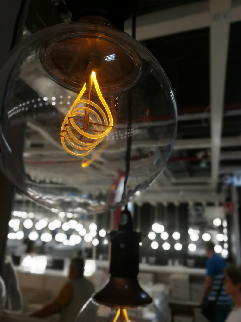illuminated, light, lighting equipment, close-up, glass, light bulb, HDR, glowing, ceiling, hanging, yellow, low angle view, glass - material, electric light