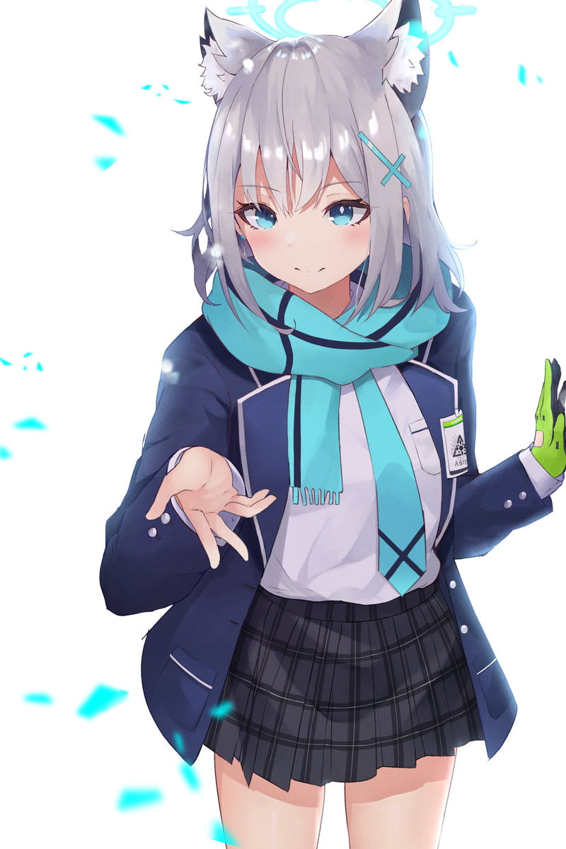 2K, blue archive, Shiroko (Blue Archive), anime girls, anime