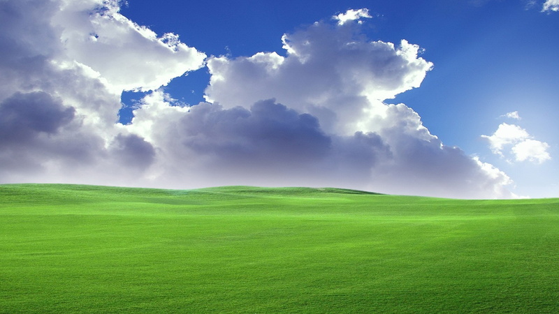 green - golf course, cloud - sky, grass, outdoors, landscaped, springtime, nature  download for desktop 1920x1080, environment, no people, cloudscape, nature