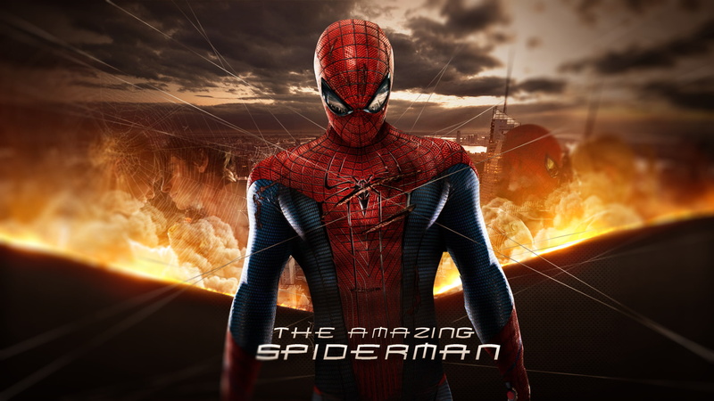 safety, sky, helmet, fire, sign, clothing, one person, architecture, communication, 1080P, nature, warning sign, adult, flame, headwear, The Amazing Spider-Man