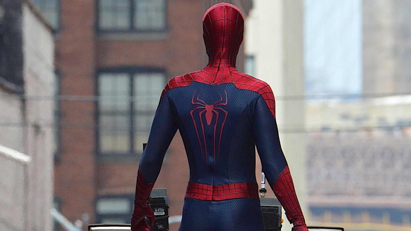 mannequin, human representation, clothing, rear view, window, fashion, representation, built structure, the amazing spider man 2, architecture, red, focus on foreground