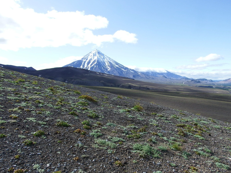 snowcapped mountain, no people, land, non-urban scene, idyllic, sand, 1080P, mountain, kamchatka, volcanic crater, stones, sky, outdoors, open space, day