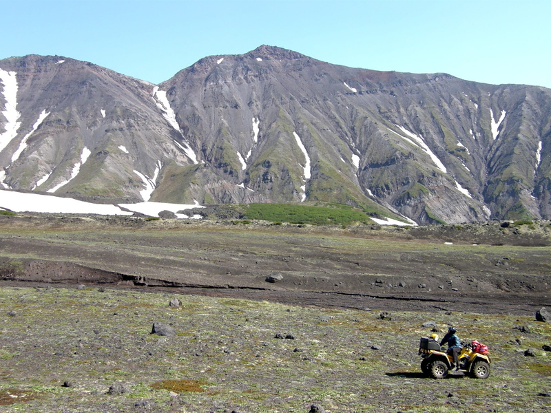 kamchatka, 1080P, highlands, day, height, environment, mountain plateau, mode of transportation, sands, transportation, travel, tranquility, mountain