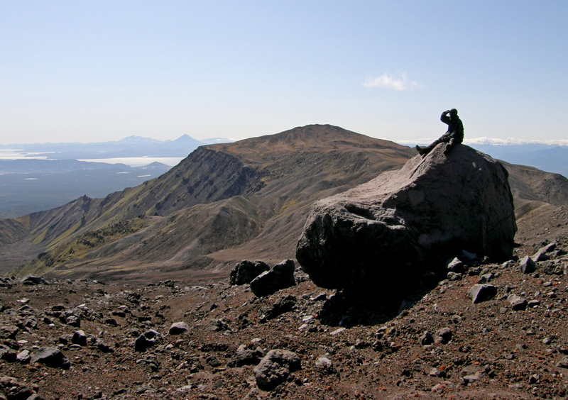 canyon, rock - object, kamchatka, toxins, tranquility, the foot, adventure, real people, nature, mountain range, mountains, leisure activity, open space