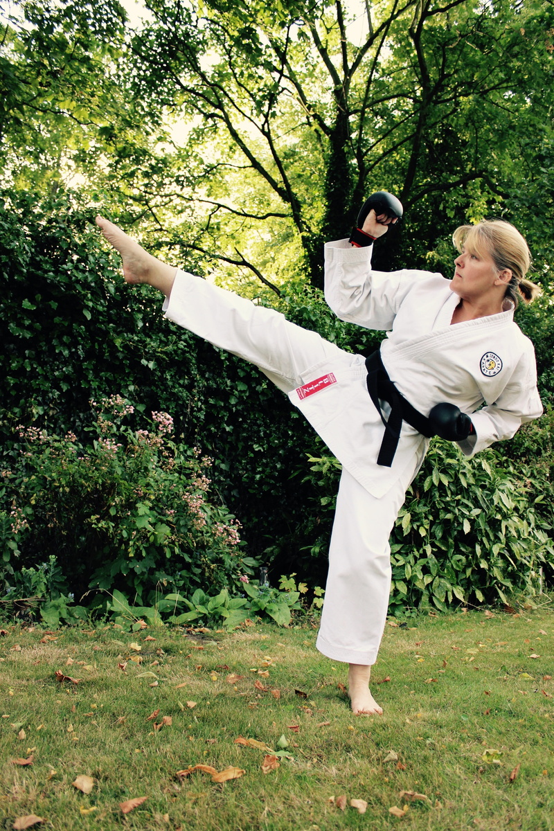 couple - relationship, martial, Sport, raising, outdoors, strong, standing, exercising, land, kicking, men, people, Karate, attack, belt, person, arms raised