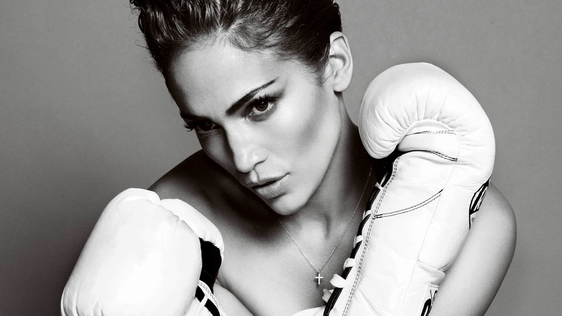 2K, gloves, boxing, monochrome, jennifer, lopez, actress, singer