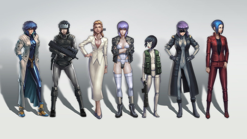 Ghost in the Shell, Kusanagi Motoko, 1080P, manga