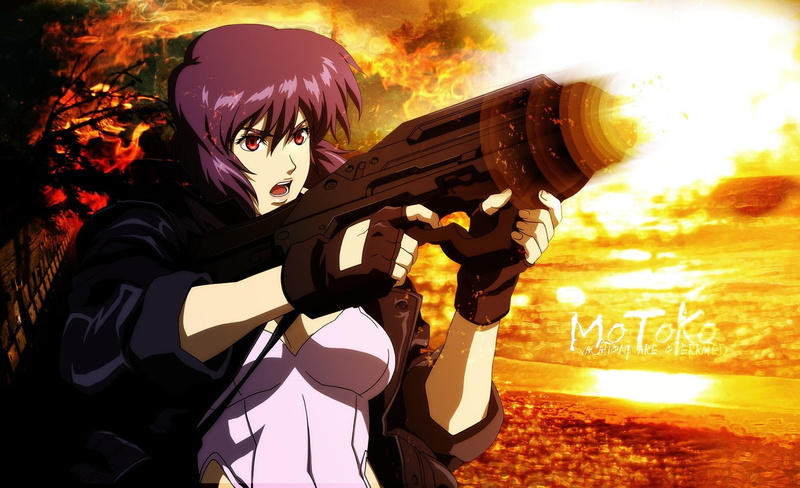 Kusanagi Motoko, Ghost in the Shell, 720P