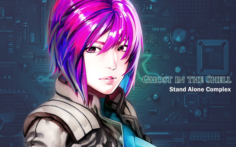Ghost in the Shell, 1080P, anime girls, Kusanagi Motoko