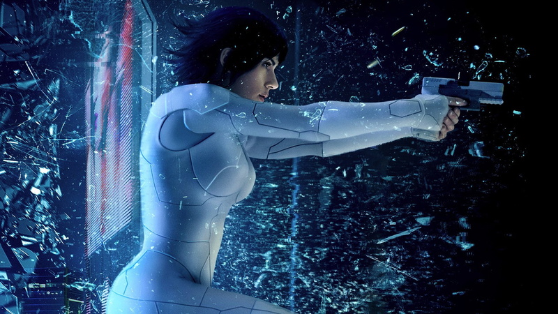 1080P, Ghost in the Shell (2017), Scarlett Johansson, Movie