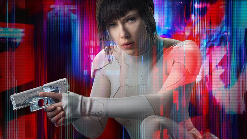 1080P, women, young adult, portrait, arts culture and entertainment, futuristic, hd, communication, studio shot, scarlett johansson, screen, technology