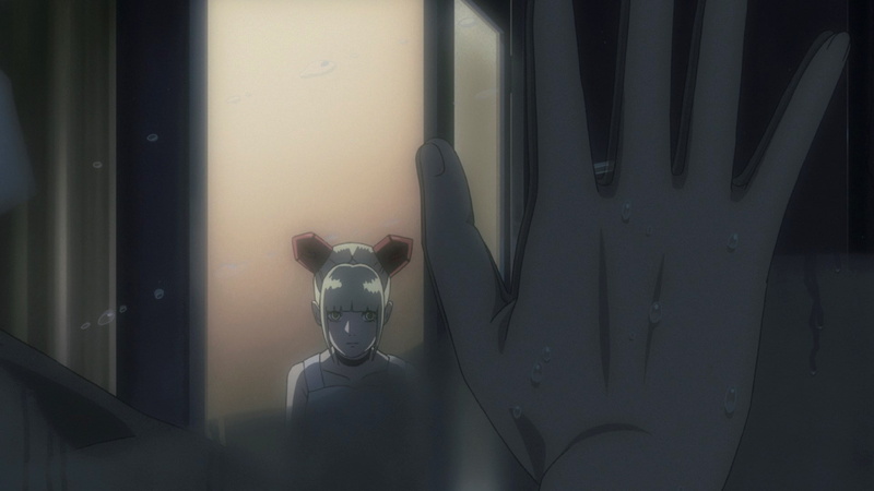 representation, disguise, human representation, costume, bizarre, indoors, mask, waist up, window, ghost in the shell arise, spooky, mystery, one person