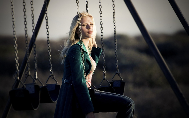 1080P, babes, celebrity, scarlett, johanson, swingset