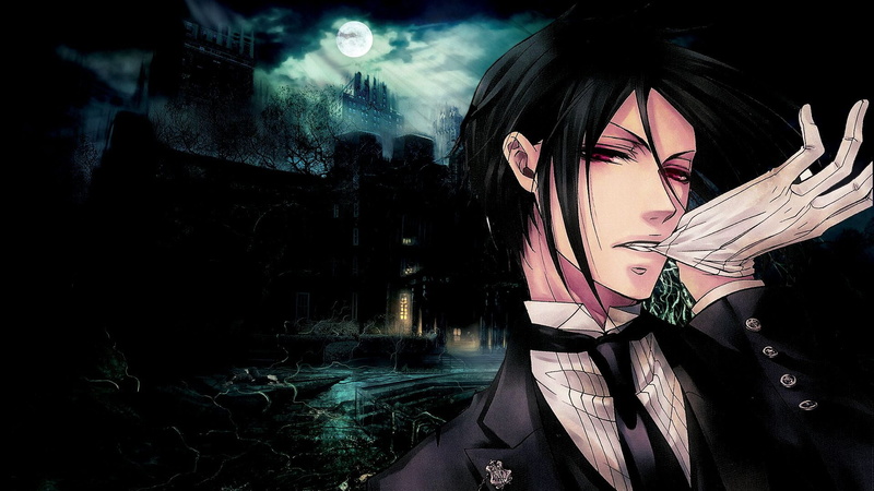 Black Butler, Sebastian Michaelis, 1080P, Anime