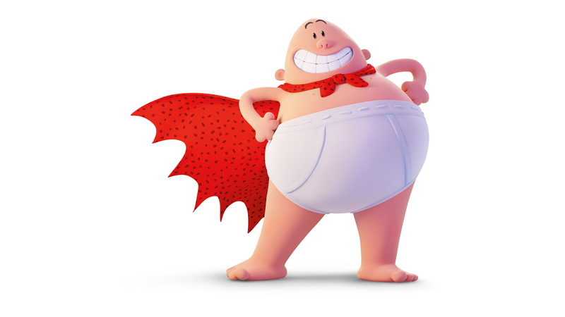 Captain Underpants, 2017, HD, 5K, DreamWorks Animation, 5K