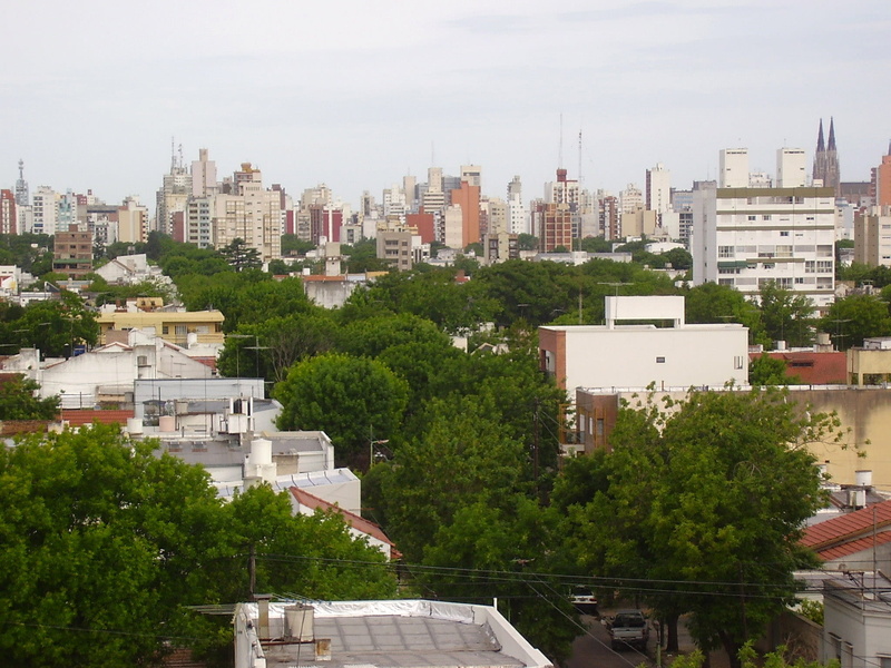 travel Locations, sky, apartment, 1080P, architecture And Buildings, nature, view, no people, city, trees, office building exterior, plata, financial district