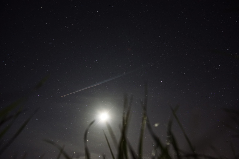 france, low angle view, scenics - nature, beauty in nature, space and astronomy, astronomy, no people, outdoors, lights, star field, planetary moon, star