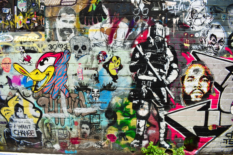 female likeness, human representation, colorful, paint, photo, 5K, starwar, text, no people, painting, street art, poster, wall - building feature, wall
