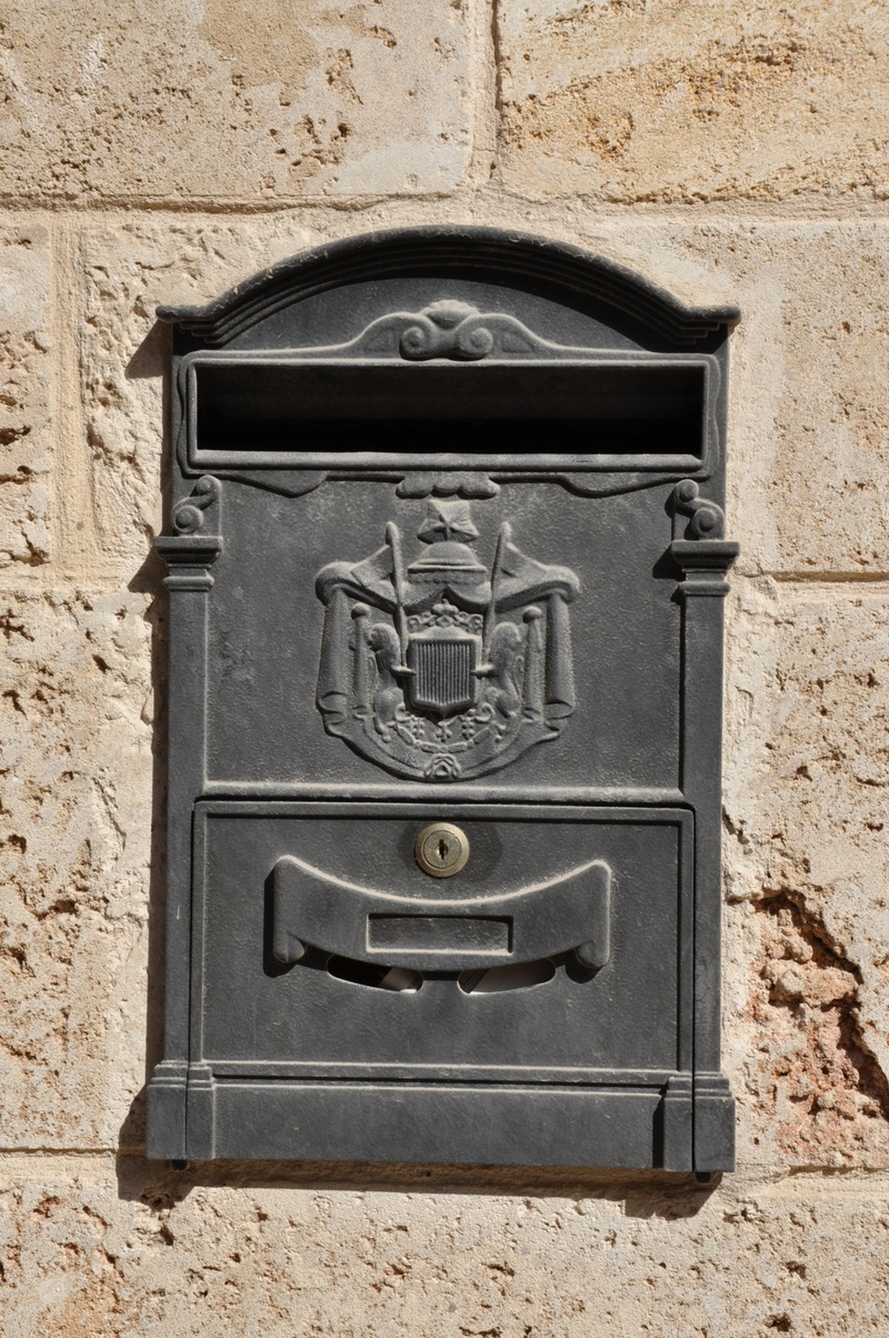 mailbox, close-up, entrance, built structure, door, safety, wall - building feature, delivery, mail slot, building exterior, outdoors, day, mail, post