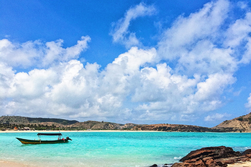 pujut, nature, indonesia, day, jl. mandalika resort pantai putri nyale, no people, turquoise colored, water, land, nautical vessel, 2K, cloud - sky, yacht