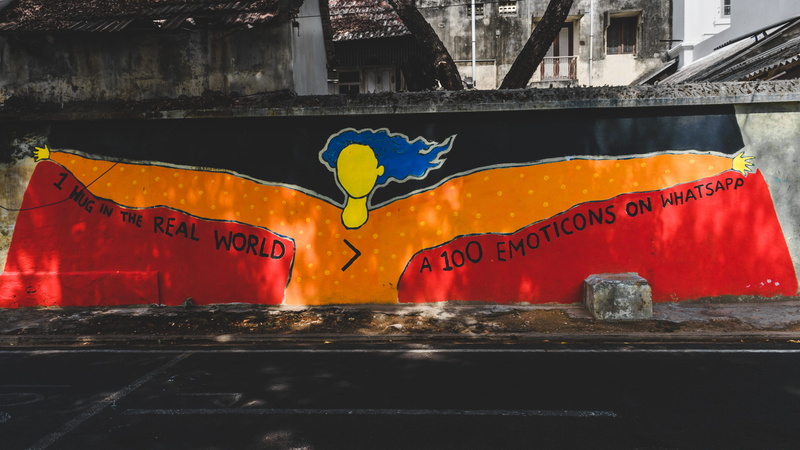day, representation, wall, street, moving van, wall art, street art, transportation, pondy, 5K, art, paintings, flag, advertisement, art and craft, tarmac