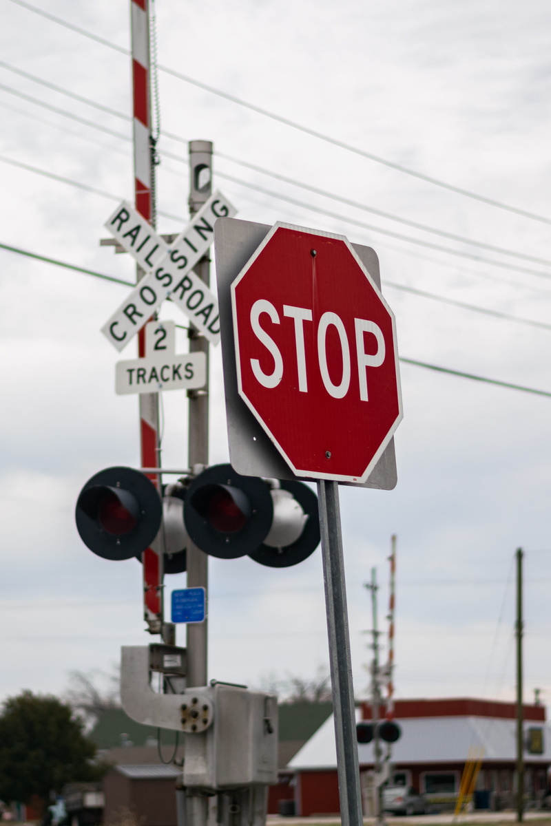 outdoors, oilfield, information, symbol, building, winter, no people, signage, light, guidance, street, nature, warning sign, day, town, railroad crossing