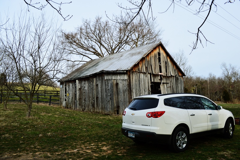 country, plant, no people, day, outdoors, motor vehicle, architecture, barn, wood, car, nature, sky, transportation, 1080P, field, grass, bare tree, building exterior