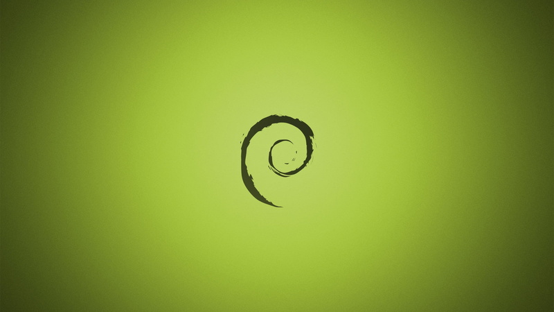 1080P, debian, background, linux, line, green, painting, simple, simple background, black