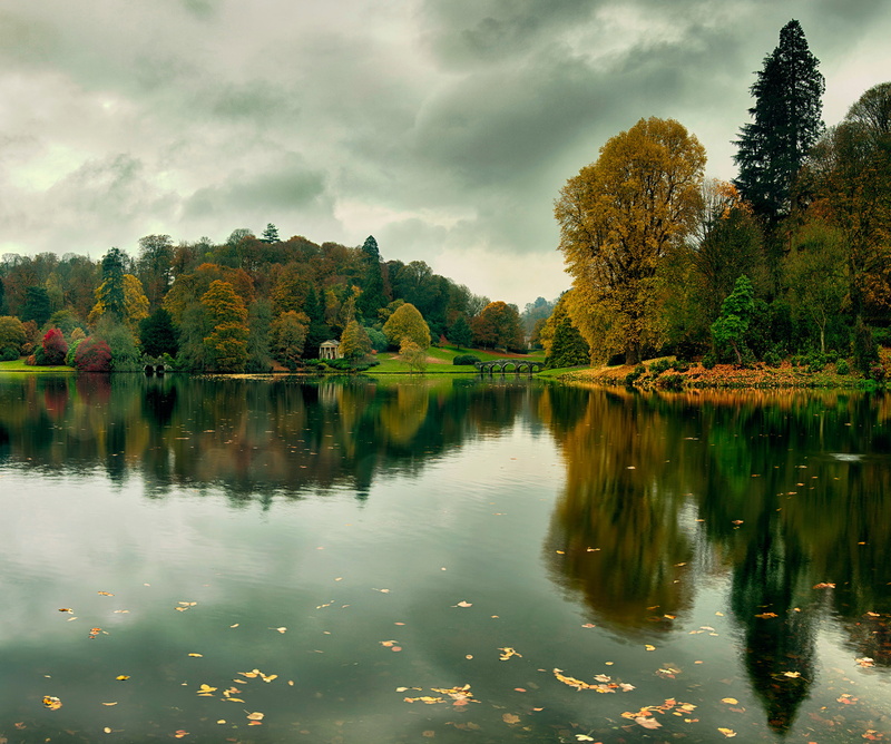 trees, 2K, river, autumn, Lies Thru a Lens