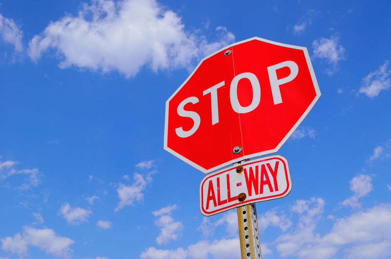 sky, outdoors, crash, white, transportation, white clouds, Way, day, cloud - sky, signage, accident, clouds, caution, road, warning, careful, blue, Stop