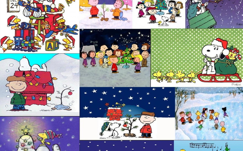 brown, christmas, comics, charlie, peanuts, 720P, snoopy