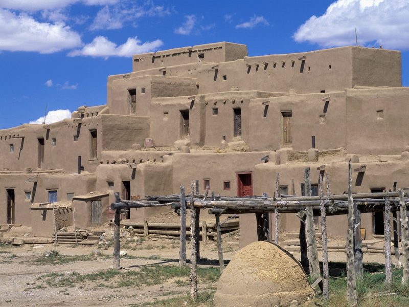 new mexico, taos, taos pueblo, 720P