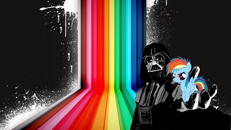 holding, Star Wars, flag, illuminated, multi colored, Darth Vader, motion, illustration, darth, blue, lighting equipment, craft, striped, wall - building feature