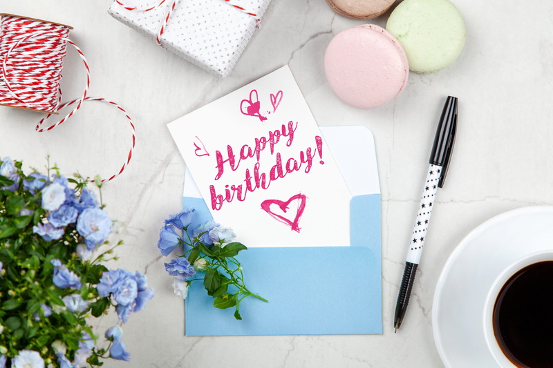 violet, valentines day - holiday, note, food and drink, card, coffee, happy, cookies, heart shape, high angle view, greeting, ribbon, communication, colorful