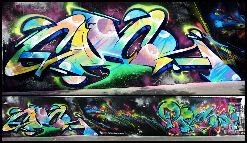 urban, peinture, rue, color, 1080P, paint, wall, tag, graffiti, art, psychedelic