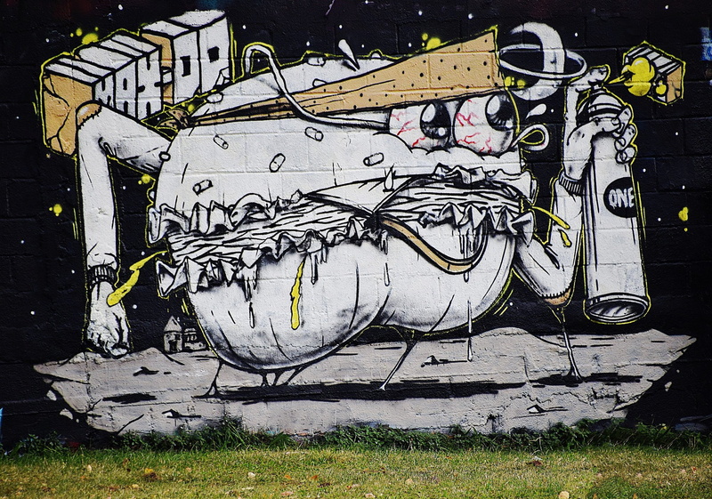 urban, paint, color, graffiti, art, tag, psychedelic, rue, peinture, 1080P, wall