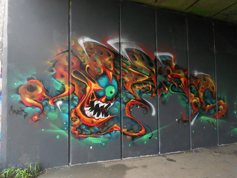 paint, psychedelic, 1080P, peinture, urban, wall, rue, art, tag, graffiti, color