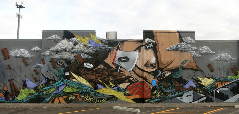 paint, urban, psychedelic, 1080P, tag, art, color, graffiti, rue, wall, peinture
