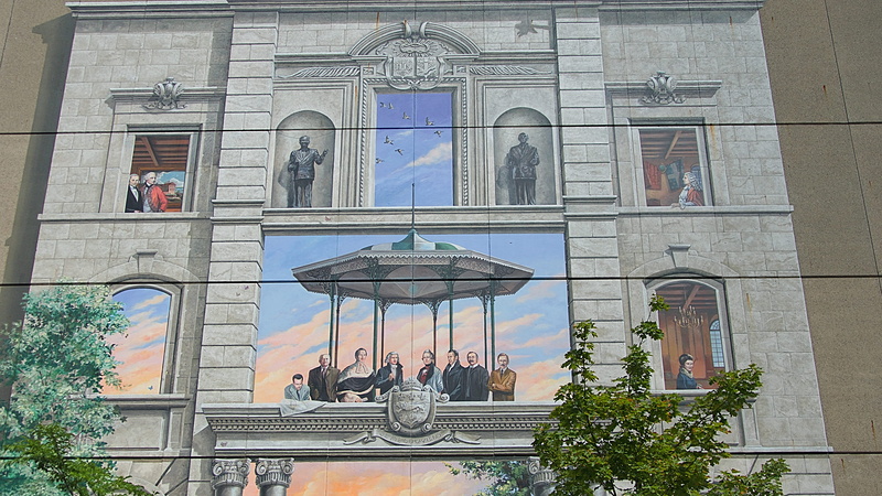 5K, human representation, architecture, outdoors, art and craft, canada, street art, building exterior, no people, place of worship, built structure, spirituality